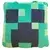 Minecraft: Creeper spalna vreča v vzglavniku - 60 x 130 cm