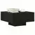Kava Stol Crni hrast 60 x 60 x 31,5 cm Konstruirano drvo
