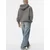 Pull&Bear Jopa na zadrgo  temno siva