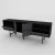 Hanah home TV Komoda Derin Crno-Mermer