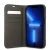 GUESS Maska za telefon na preklop PC/ TPU 4G Metal Camera Outline Book za iPhone 14 crna