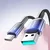 Joyroom Kabel serije Crystal-Clear 3A USB-A – USB-C, 1,2 m – črn