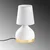 Opviq Stona lampa 8023, 17x17x33 cm, IP20, Bela