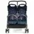 Kolica za Blizance Aria Shopper Classico Geo Navy