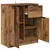 Kreveta s ladicama Staro drvo 60 x 30 x 70 cm Konstruirano drvo
