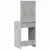 Toaletni stol Betonski sivi 50 x 41 x 135 cm Konstruirano drvo
