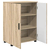 Kupaonski ormar s pohranom Sonoma hrast 60 x 35 x 80 cm