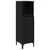 Kupaonski ormar Crni hrast 30 x 30 x 100 cm Konstruirano drvo