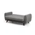 Atelier Del Sofa Alkon - Svetlosiva dvosed-sofa na razvlačenje