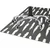 Decormat Podloga za stol White feathers 140x100 cm 2 cm