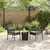 Vidaxl Vrtnik Bistro Set 3 szt. Rjava poli ratan