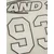 AND1 Majica 93 Airtex ecru