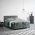 Boxspring Krevet Dixon 180/200 cm , antracit