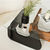 HANAH HOME Freya Black Chesnut Sto za gnežđenje 2 komada