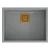 granitni umivalnik DAVID 50 Grey Metallic