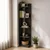 Hanah Home polica za knjige Aura, 37,8 cm, antracit