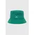 Dvostranski klobuk Kangol zelena barva