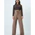 Trend Alacati Stili Ženske pantalone Alc-X14549, Smeđe