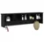 Vješalica za kapute na zidu Zidne Crni hrast 100 x 16 x 26 cm