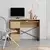 HANAH HOME Radni sto Badau Sapphire Hrast