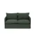 Atelier del Sofa Dvosed na razvlačenje Saga XL, 148 x 70 x 66 cm, Zeleni