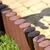 Prosperplast Vrtna palisada, plastična, rjava, 2,4 m, trata