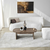 HANAH HOME Sto za dnevnu sobu Theseus Walnut