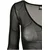 Majica moška - Cropped Mesh - URBAN CLASSICS - TB4769 - black
