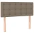 Vidaxl Box spring postelja z vzmetnico taupe 100x200 cm blago