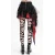 Žensko krilo DEVIL FASHION - Black and Red Gothic Punk - SKT210