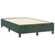 Vidaxl Box spring postelja z vzmetnico temno zelen 140x190 cm žamet