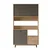 Hanah Home Višenamenska komoda RE7-SA, 120 x205 x35.5 cm, Hrast