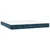 Box spring postelja z vzmetnico LED temno modra 180x200cm žamet