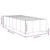 Vidaxl Box spring postelja z vzmetnico svetlo siva 90x200 cm blago