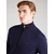 TOMMY HILFIGER Pletena jopa Essential mornarska