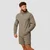 GymBeam Pulse Running Jacket Vetiver