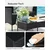 Songmics Vrtni garnitura 565x545x815 cm rjava