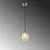 Conceptum Hypnose Luster Muzo-2135, 15x15 cm