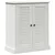 Kupaonski ormar VIGO Bijela i antikna bijela 68 x 34 x 80 cm