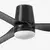 FARO 33830WT-1TW-LED PUNT TUB M LED/18W/230V ventilator s prigušiva, crna, prečnik 132 cm WT + DO