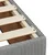 Vidaxl Box spring postelja z vzmetnico svetlo siva 90x190 cm blago