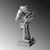 Aberto Design Dekorativna figura Yak-030-A, 16x33x14 cm