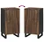 Vidaxl Stranska omarica Rjava 40 x 33 x 75 cm trden mangov les