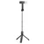 HOCO aluminijski selfie stick s LED svjetlom i bluetooth daljinskim K15 crni