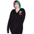 Pulover moška - Witch Queen Cardigan - KILLSTAR - KSRA003737
