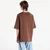 Majice New Era Pinstripe Os Tee UNISEX Brown L