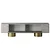 Hanah Home TV Komoda Bohem, 180x50x30 cm, Sivo-Zlatne boje