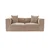 Atelier del Sofa Dvosed Sora 2 220x75x102cm Cappucino
