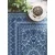 Decormat PVC podloga Modri starodavni slog 150x225 cm