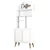 HANAH HOME Lyon 80 White Walnut